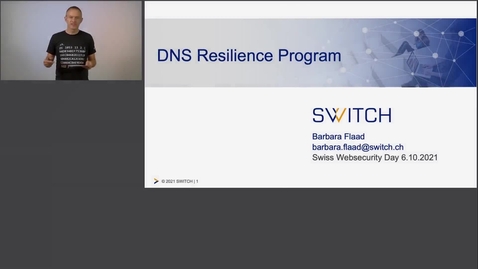 Thumbnail for Barbara Flaad: The DNS Resilience Programme