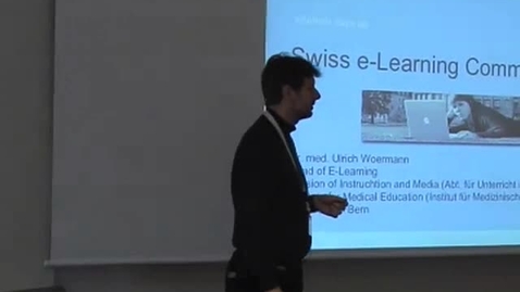 Thumbnail for Keynote: Swiss e-Learning Community