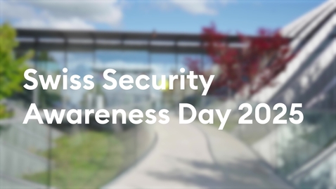 Thumbnail for Impressions of Swiss Security Awareness Day 2025