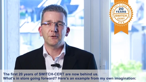 Thumbnail for Frank Herberg, (en, 20 Years SWITCH-CERT)