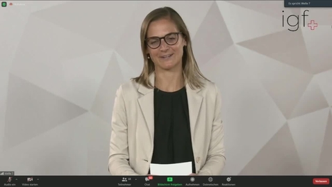 Thumbnail for Swiss IGF 2021 – Wrap Up &amp; Messages from Berne
