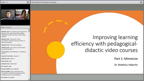 Thumbnail for Improving learning efficiency with pedagogical-didactic video courses