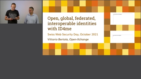 Thumbnail for Vittorio Bertola: ID4Me Open, Global, Federated, Interoperable Standard For Digital Identity Management