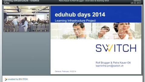 Thumbnail for Learning Infrastructure - Creative Cafes - Overview  Starting Shot