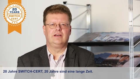 Thumbnail for Hannes P. Lubich, (de, 20 Years SWITCH-CERT)