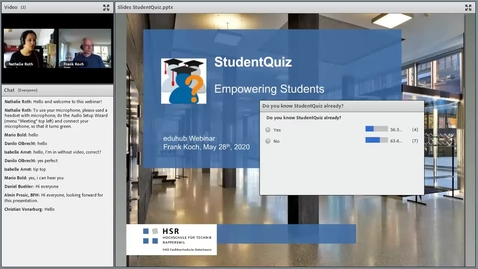 Thumbnail for StudentQuiz - empowering students