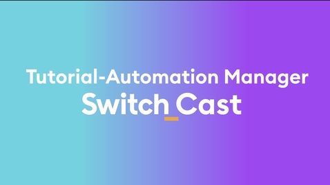 Thumbnail for How to create an automation in Automation Manager