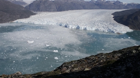Thumbnail for Qajuttap-Gletscher: Kalbungsfront mit tanzenden Eisbergen
