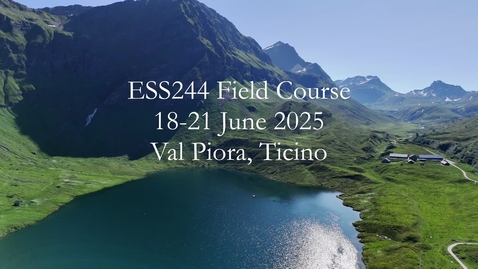 Thumbnail for ESS244: Earth System Science Field Course 2025