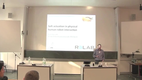 Thumbnail for Soft actuation in physical human-robot interaction