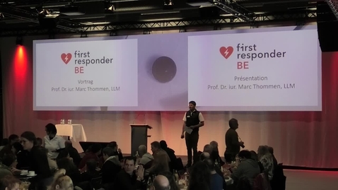 Thumbnail for 2026 DE Marc Thommen, Rechtliche Risiken bei der Reanimation, Verein firstresponder.be, Langnau im Emmental, 7. Februar 2026