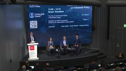 Thumbnail for 10.03.2025 Session 3 - Green Transition - Academic Perspectives on Industrial Policy
