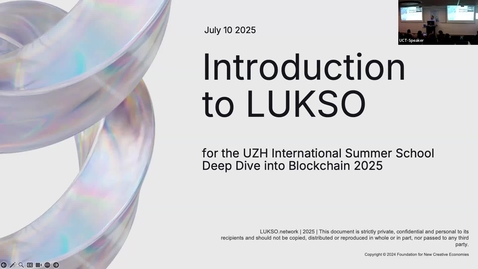 Thumbnail for I.7 LUKSO by Allison Fromm