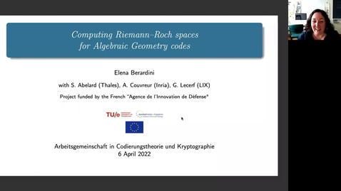 Thumbnail for Computing Riemann-Roch spaces for algebraic geometry codes