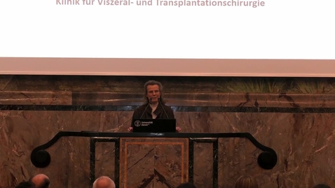 Thumbnail for Antrittsvorlesung von PD Dr. Përparim Limani: "Neue Therapieansätze zur Behandlung von gastrointestinalen Krebserkrankungen"