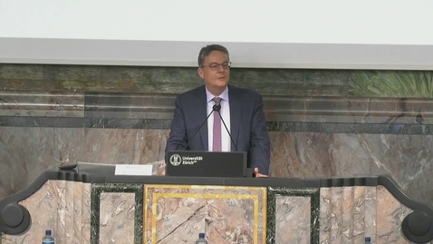 Thumbnail for 5.  UZH-Rektor Michael Schaepman, Begrüssung am 7. Zürcher Stiftungsrechtstag