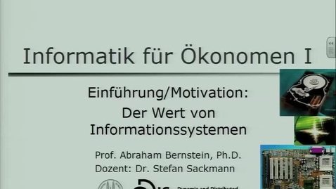 Thumbnail for Informatik für Ökonomen
