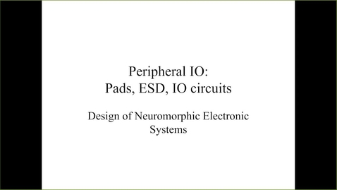 Thumbnail for NE2 - Peripheral IO - G Indiveri