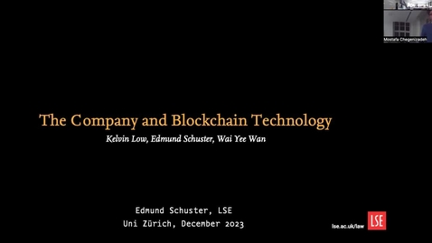 Thumbnail for The Company and Blockchain Technology