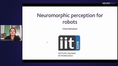 Thumbnail for Forum - 08 Chiara Bartolozzi: Neuromorphic perception for robots