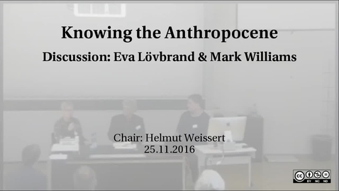 Thumbnail for Knowing the Anthropocene