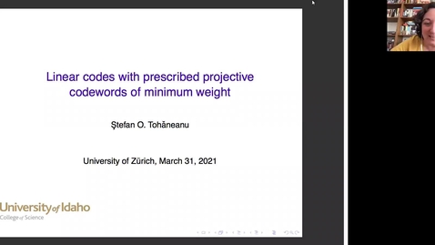 Thumbnail for Linear codes with prescribed projective codewords of minimum weight
