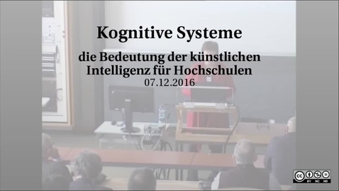 Thumbnail for Kognitive Systeme