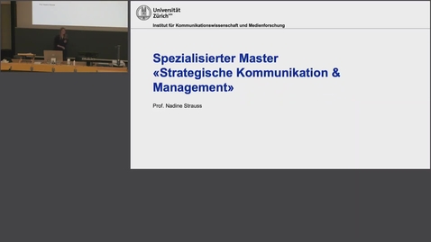 Thumbnail for Strategische Kommunikation &amp; Management an den Mastertagen 2022