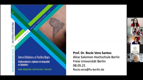 Thumbnail for SSLAS Workshop 2021: "Regímenes de desigualdad y afrodescendencia"  (Prof. Dr. Rocío Vera)