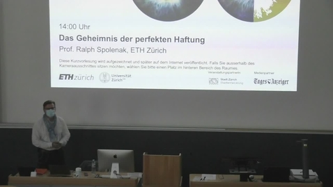 Thumbnail for Das Geheimnis der perfekten Haftung, Prof. Ralph Spolenak, Professor, Laboratorium für Nanometallurgie, ETH Zürich