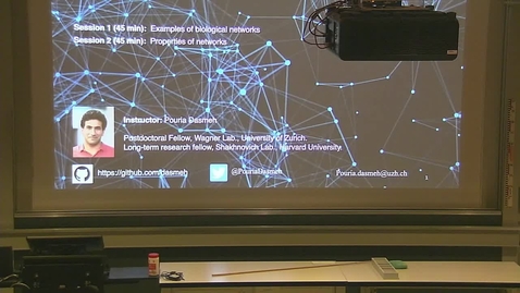 Thumbnail for Introduction to Bioinformatics - Lecture 08: Biological Networks