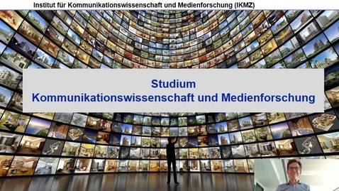 Thumbnail for SIT-Begrüssungsvideo Kommunikationswissenschaft und Medienforschung (IKMZ)