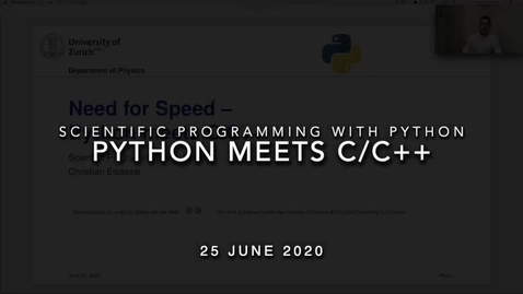 Thumbnail for Python meets C/C++