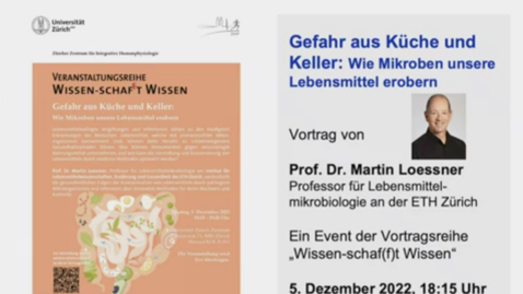 Thumbnail for Gefahr aus Küche und Keller: Wie Mikroben unsere Lebensmittel erobern
