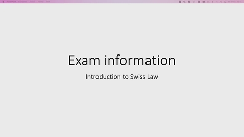 Thumbnail for Introduction to Legal Sociology - 09.12.2022