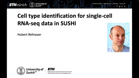 Thumbnail for The 4th SUSHI seminar, cell type annotation of single-cell RNA-seq, 29 Sep. 2023