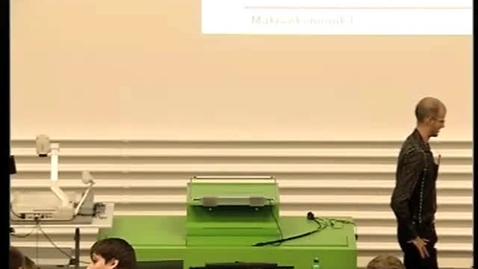 Thumbnail for Makroökonomik I