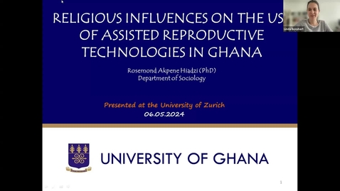 Thumbnail for Religious Influences on the Use of Assisted Reproductive Technologies in Ghana