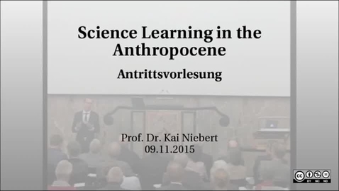 Thumbnail for Science Learning in the Anthropocene