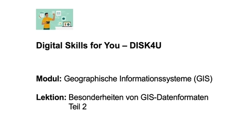 Thumbnail for GIS Datenformate Teil 2