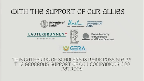 Thumbnail for Tolkien Conference Switzerland - Part 1