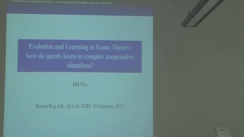 Thumbnail for Evolution and Learning in Game Theory: