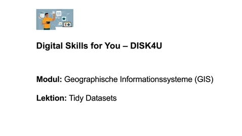 Thumbnail for Tidy Datasets