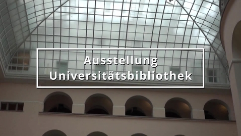 Thumbnail for Ausstellung zur Eröffnung der UB Zürich