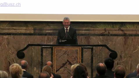 Thumbnail for Antrittsvorlesung von Prof. Dr. Tobias Kleinjung - "Kann man Stille hören? – Eine Betrachtung aus unterschiedlichen Perspektiven"