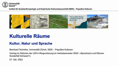 Thumbnail for Kulturelle Räume: Kultur, Natur und Sprache