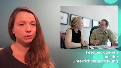 Thumbnail for 2.3 Feedback in der Unterrichtsentwicklung