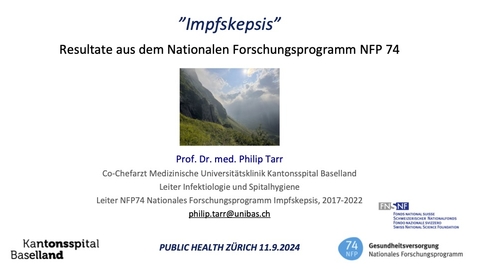 Thumbnail for Impfskepsis – Ergebnisse des Nationalen Forschungsprogramms NFP74 2017-2022