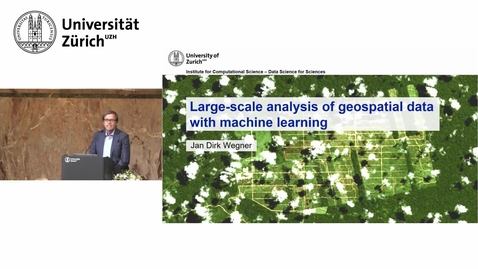 Thumbnail for Antrittsvorlesung von Prof. Dr. Jan Dirk Wegner: &quot;Large-scale analysis of geospatial data with machine learning&quot;