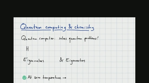 Thumbnail for Quantum Computing summer school - morning